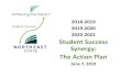 Student Success 2019-2020 2020-2021 Student Success ......Jun 07, 2019  · Student Success 2018-2019 . 2019-2020 . 2020-2021. Student Success Synergy: The Action Plan . June 7, 2019