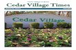 Cedar Village at Brick Cedar Village Times · Drasti Makwana, OD6488 Talia M. Mishkin, OD6461 Paul L. Sonenblum, OD5871 Hina P. Zaidi, OD6236 Freehold 500 West Main Street 732-462-8707
