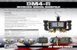 REVOLVER DIGITAL MANIFOLD - JB Industries Flyer.pdf · DM4-R REVOLVER® digital manifold with KOBRA® 60" 4-pack hose set DM4-CS Digital manifold carrying case DM4-TC Temperature