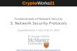 Fundamentals of Network Security 3. Network Security Protocols 3. Network Security Protocols & Standards
