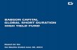 BaBSon Capital GloBal ShoRt DuRation hiGh YiElD FunD · investment income. Based on the Fund’s initial public offering price of $25.00 per share, the distribution represents an