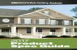 New Jersey Siding & Windows, Inc. - 2017 Product Spec Guide · 2020-01-10 · premium vinyl siding colorscapes ® dark colors rdwd - redwood irst - ironstone coco - cocoa wgwd - wedgewood