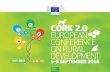 The Cork 2.0 Declaration - European Commission · Speakers/Moderators/VIPs Commission (AGRI, BUDG, ENV, CLIMA, MARE, EMPL) Media Participants Project holders Cork 2.0 Participants