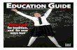 The Town Crier ducation uidE · The Town Crier Central Edition Hooray for tradition, and for new ways too! 2 EDUCATION GUIDE TOWN CRIER NOVEMBER 2014 De La Salle College “Oaklands”