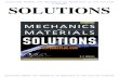 SOLUTIONS MANUAL FOR MECHANICS OF MATERIALS SI 9TH … · SOLUTIONS MANUAL FOR MECHANICS OF MATERIALS SI 9TH EDITION HIBBELER SOLUTIONS SOLUTIONS MANUAL FOR MECHANICS OF MATERIALS
