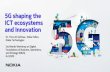 5G shaping the ICT ecosystems and Innovation · resources, level the business competition and provide value through interoperability • Deep collaboration requires deep alignment