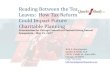 Reading Between the Tea Leaves: How Tax Reform Could Impact … Sympoisum/Reading... · 2017-05-23 · Reading Between the Tea Leaves: How Tax Reform Could Impact Future Charitable