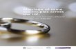 Marriage of same sex couples across the UK · RESEARCH PAPER 14/29 1 Summary Legislation in England and Wales (the Marriage (Same Sex Couples) Act 2013) and in Scotland (the Marriage