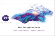 Zee Entertainment...advertisers Digital expected to grow at ~2x of M&E ad growth, TV to maintain share CY18 CY21e Source: FICCI EY M&E Report 2019 2019 Multiple drivers for ad …