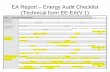 EA Report Energy Audit Checklist (Technical form EE-EA(V.1) · EA Report – Energy Audit Checklist (Technical form EE-EA(V.1) EA Report - Executive Summary form (Technical form EE-EAes(V.1)