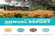 CITY OF DENTON ANNUAL REPORT · 2018-02-16 · ANNUAL REPORT 2016-17. 3 ORGANIZATIONAL CHART CITY MANAGER DEPUTY CITY MANAGER/ ASSISTANT CITY MANAGER ... • Began the City’s first