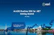 ArcGIS Runtime SDK for .NET - Getting Started...Esri Developer Summit, Washington, DC, ArcGIS Runtime SDK for .NET - Getting Started Created Date 3/6/2014 10:16:49 AM ...
