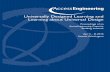 Universally Designed Learning and Learning about Universal Design · 2017-01-11 · 4 Universally Designed Learning and Learning about Universal Design April 5 – 8, 2016 About AccessEngineering