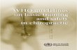 WHO basic training and safety in chiropractic · WHO guidelines on basic training and safety in chiropractic. 1.Chiropractic ‐ education 2.Chiropractic ‐ standards 3.Guidelines