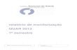 relatório de monitorização QUAR 2013 1º semestre · 2017-01-27 · _Relatório de Monitorização do QUAR 2013 3|14 _1. Nota Introdutória Neste documento apresenta-se a monitorização