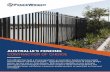 Perth, WA - AUSTRALIA’S FENCING · 2019-04-16 · FenceWright headquarters are in Perth and Brisbane, with a regional office located in Port Hedland. Laydown yards located throughout