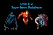Unit 8.2 Superhero Database - ICT lounge€¦ · Superhero Database . Key Word Vocabulary Paper-Based Table Field Database Data Form During this unit you will hear the following key
