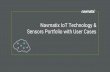 Navmatix IoT Technology & Sensors Portfolio with User Cases · Navmatix Big Data Multi-Connector ... • Weather sensor visualization • Secure VPN, dual sim, WIFI • Optional integrated