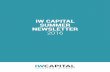 IW CAPITAL SUMMER NEWSLETTER 2016€¦ · of over 5.4 million SMEs, which account for 99.9% of all private sector businesses. In February 2016, former Chancellor of the Exchequer,