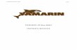 YAMARIN 58 Bow Rider OWNER’S MANUALs manual 58 B… · Liferaft stowage (3.7) RSG Gguidelines Escape (3.8) ISO 9094 RSG Gguidelines Anchoring, mooring and towing (3.9) RSG Gguidelines