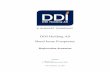 DDI Holding AS Bond Issue Prospectus · DDI Holding AS Prospectus of February 22, 2007 4 operating costs. Furthermore foreign exchange risk arises from future commercial transactions,