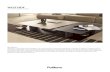 WESTSIDE COFFEE TABLE · 2020-07-20 · WESTSIDE COFFEE TABLE JEAN-MARIE MASSAUD (2020) DESCRIPTION Westside is the polymorphic system that reinvents the living area experience: a