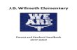 J.B. Wilmeth Elementary - McKinney ISD · 2019-11-25 · sure to look for emails, newsletters, and websites. Our PTO publishes information and events on the Wilmeth PTO Facebook page.