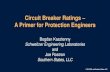 Circuit Breaker Ratings – A Primer for Protection Engineersprorelay.tamu.edu/wp-content/uploads/sites/3/2018/... · 3/22/2018  · Circuit Breaker Application. Worst-Case Scenario