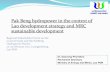 Pak Beng hydropower in the context of Lao development strategy … · 2018-11-25 · Sustainable hydropower development is good policy Hydropower is clean, zero carbon emission and