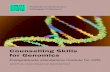 Counselling Skills for Genomics - Cardiff University · 2019-02-26 · genetic and genomic counselling, and also teach genomic counselling externally in the UK and in Europe. Our