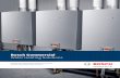 Bosch Commercial Water Heating Solutions · 20 Ariston Pro GL2.5Ti, GL4Ti, GL4CA & GL8Ti 21 New! Bosch Compress electric heat pump water heater 22 Commercial installations 23 Bosch