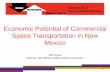 Economic Potential of Commercial Space Transportation in New … · Pat Hynes. Director, New Mexico Space Grant Consortium. Economic Potential of Commercial Space Transportation in