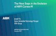 The Next Steps in the Evolution of ARM Cortex-Marmtechforum.com.cn/attached/article/ARM_Cortex-M... · Secure access validation built into SoC non-trusted trusted trusted hardware