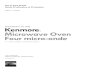 Kenmore Microwave Oven · P/No.: MFL39431006 SEARS DU CANADA INC., TORONTO M5B 2C3 Use & Care Guide Guide D’utilisation et D’entretien English / Français Kenmore Models/Modèles: