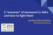 5 “enemies” of teamwork in SAFe and how to fight them2015.secr.ru/2015/files/009_bolsunovskaia.pdf · Project Management SAFe . Office (PMO) 5 “enemies” of a teamwork . Enemies