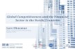 Global Competitiveness and the Financial Sector in the Nordic … · a similar startup scene is emerging in Berlin and hopefully in Copenhagen (CFIR). 6 . CENTER FOR CORPORATE GOVERNANCE