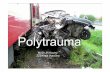 Polytrauma - Akutne.cz · Viditelné známky zevního krvácení Dýchání /hloubka a frekvence dechu, namáhavé dýchání/ Krev. oběh /palpace pulzu, kapilární návrat, barva