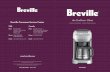 the YouBrew Glass Breville Consumer Service Center Instruction … · 4 Breville recommends safety first ... may affect the taste of brewed coffee and how the coffee machine is designed