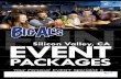 EVENT Silicon Valley, CAholiday or + party snacks november—january pricing event tiers event space activity unlimited soda party card (bar credit) arcade card buffet executive $50
