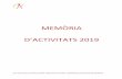 MEMÒRIA D’ATIVITATS 201 9 2019.pdf · ol.lei oiial d’aparelladors, arquitetes tÈnis i eninyers d’ediiaiÓ de menorca memÒria d’ativitats 2019