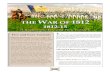 THE WAR OF 1812 1812-15 - Fire and Fury 2 REGIMENTAL The War of 1812 1812-15 1812 QRS Version 3 Quick