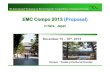 EMC Compo 2013 (Proposal) - INSA Toulousesrv-sicard/emccompo/emc... · Compo 3 Tutorial Compo 2 Morning Compo 1 Morning EDAPS/ EMC Compo Joint Workshop EDAPS 3 Morning EDAPS 2 Morning
