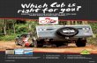 FIND OUT WHICH CUB WORKS BEST FOR YOU AND START YOUR ... · camper trailer business for over 50 years, making us the longest running Australian-Made Camper Trailer manufacturer in
