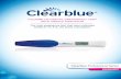 Clearblue DIGITal PreGnanCy TesT wITh weeks InDICaTOr · 2019-09-17 · The weeks Indicator feature of the Clearblue Digital Pregnancy Test uses urinary hCG levels to estimate the