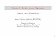 Section 3: Simple Linear Regression · Section3: SimpleLinearRegression TengyuanLiang,ChicagoBooth  SuggestedReading: OpenIntroStatistics,Chapters7 StatisticsforBusiness ...