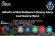 NASA-FDL: Artificial Intelligence in Planetary Science ... · Nasa Frontier Development Lab NASA-FDL ‘FDL is an applied Artificial Intelligence research accelerator designed to