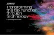 Transforming the Tax Function through Technology · associated with fear than with education and opportunity. ... 3 KPMG International’s 2017 Global Tax Department Benchmarking