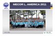 MECOR L. America 2011 slideshow - American Thoracic Society · MECOR L. America--Acknowledgements The American Thoracic Society is the primary sponsor of MECOR L. America 2011in Guayaquil,
