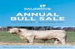 ANNUAL BULL SALE · 2 days ago · to Australian Veterinary Association standards. A Bull Breeding Soundness Evaluation Certificate will be available. Guarantee: All stock are guaranteed