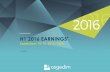 H1 2016 EARNINGS - Cegedim€¦ · 19 Health Insurance, H.R. & e-services Revenue H1 2016 • Significant growth at: • Cegedim Insurance Solutions despite the transition to the